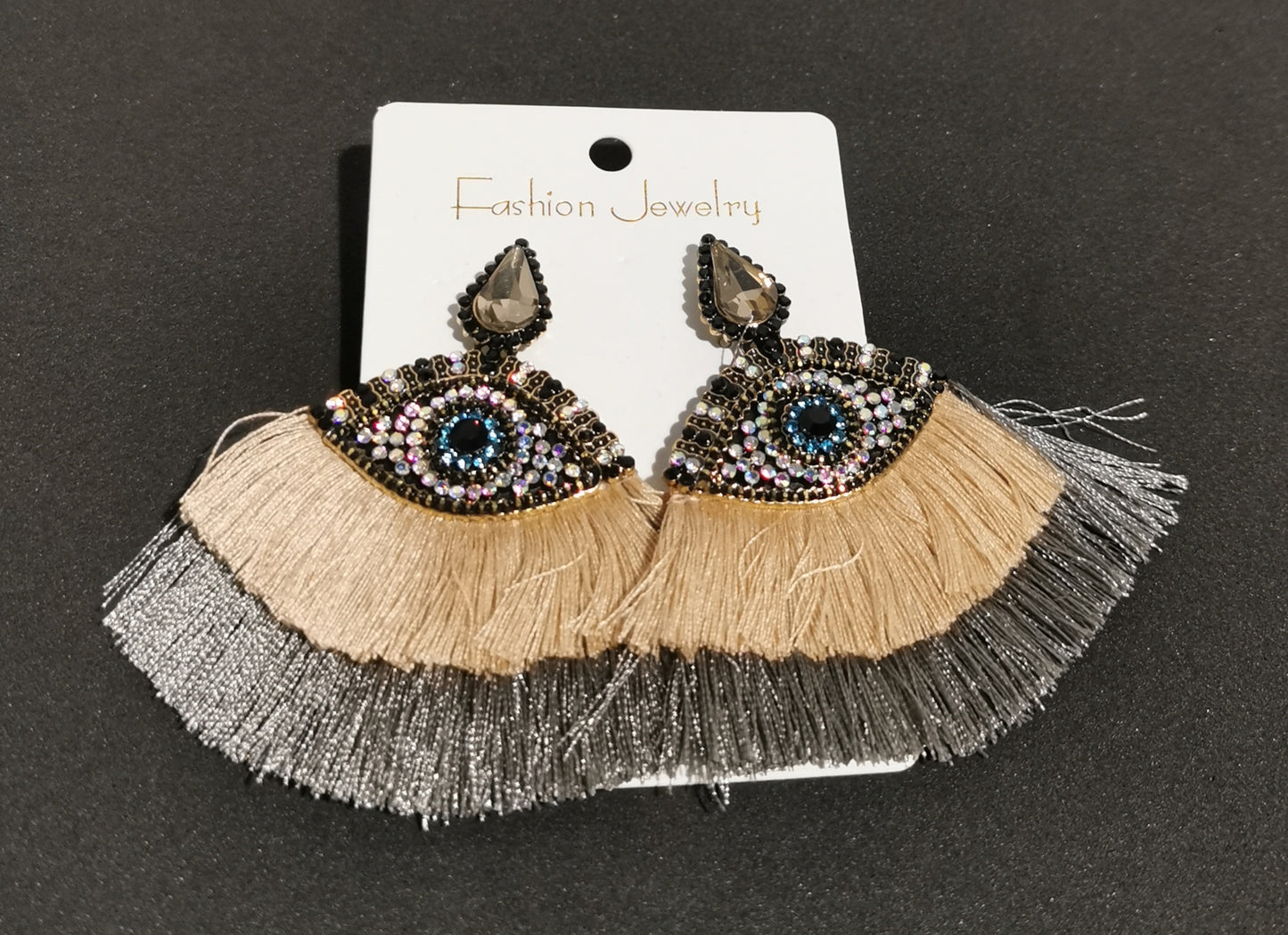 Large Eye Earring Studs
